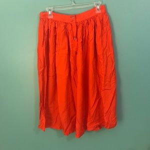 Vintage Orange Skirt by Bridals